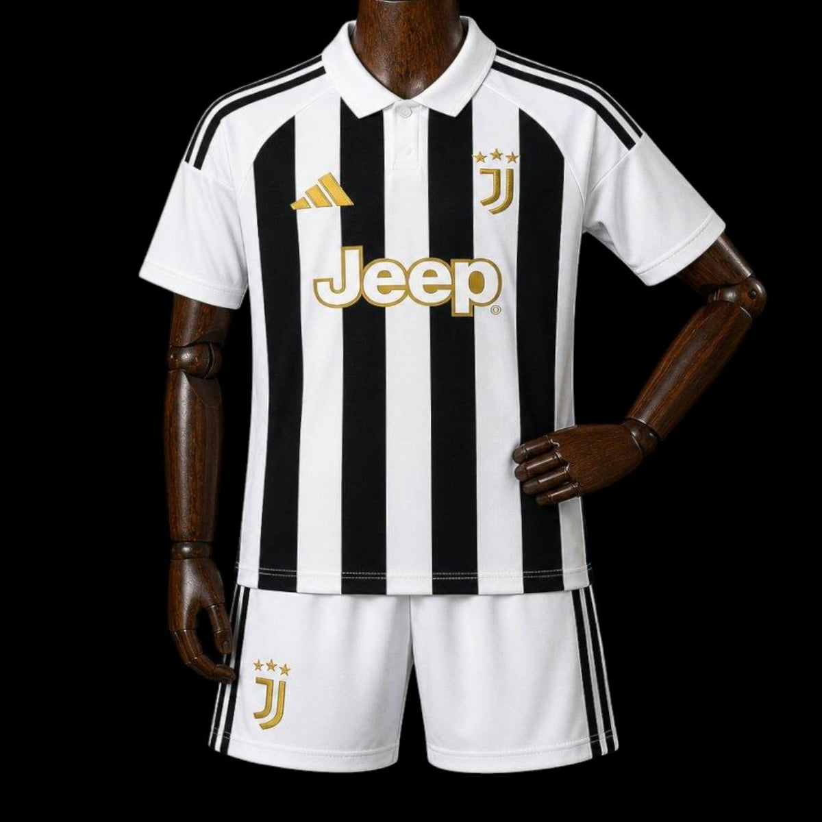Maillot enfant Juventus 26/27 version fan — vue face
