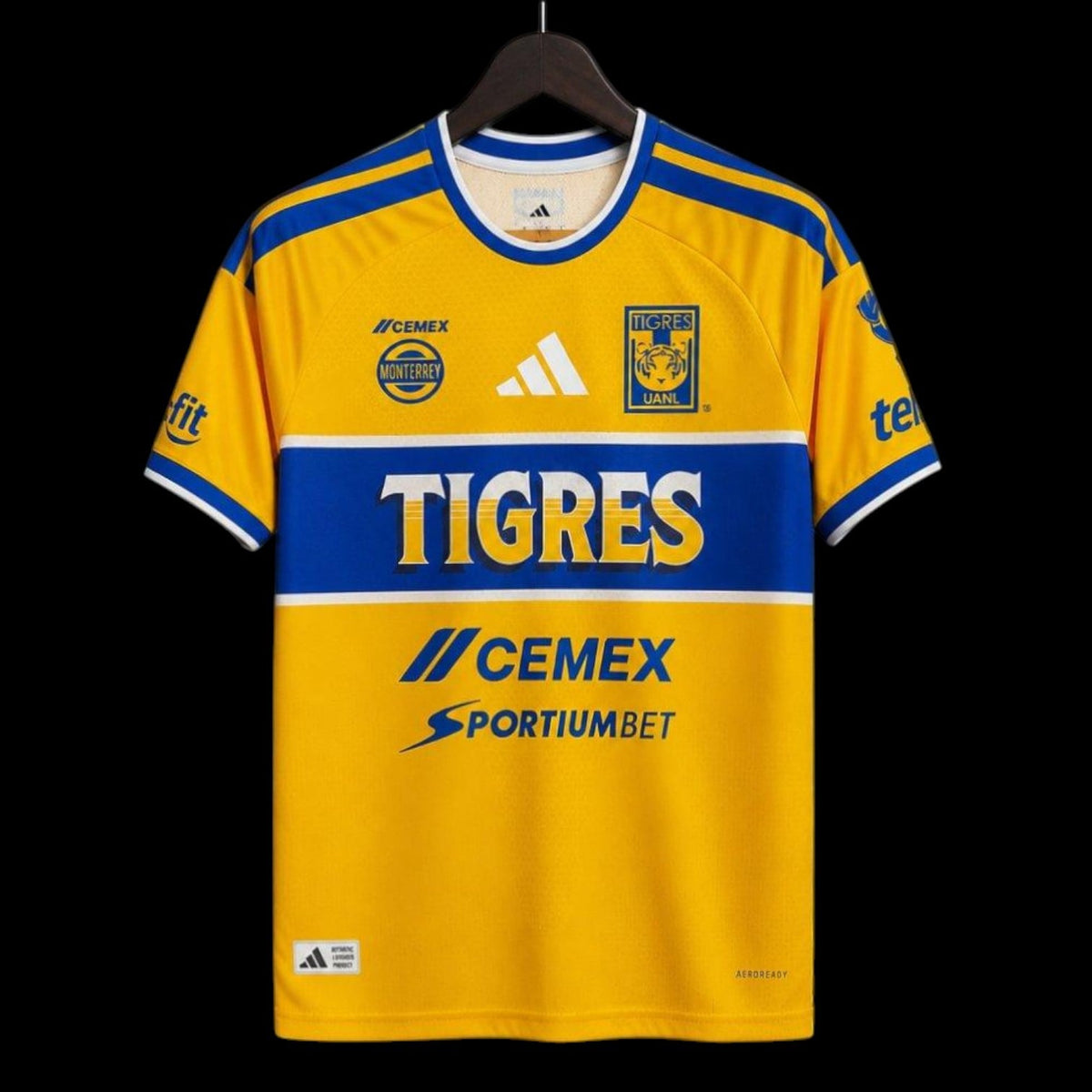 Maillot Tigres Uanl 26/27 version fan — vue face