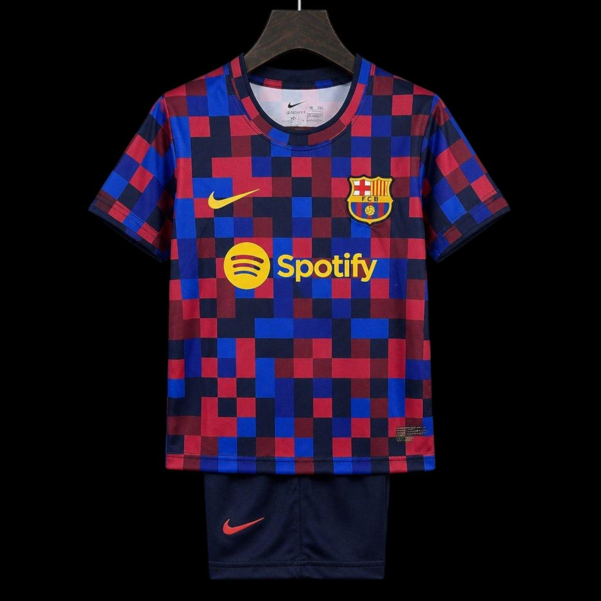 Maillot enfant FC Barcelone 26/27 version fan — vue face