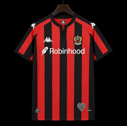Maillot OGC Nice 26/27 version fan — vue face