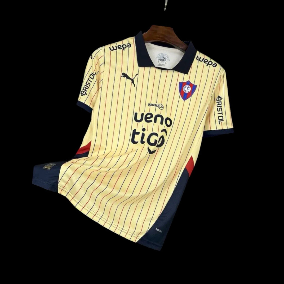Maillot Cerro Porteño 25/26 version fan — vue face