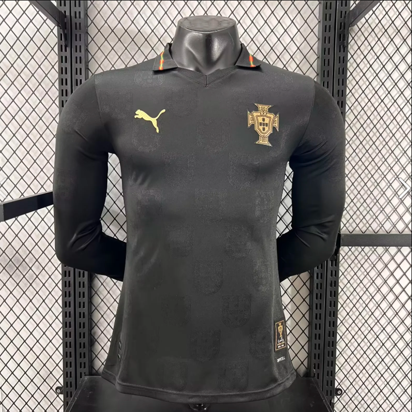 Maillot manches longues Portugal 25/26 version joueur — vue face