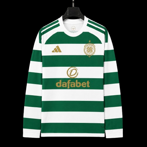 Maillot manches longues Celtic Glasgow 26/27 version fan — vue face