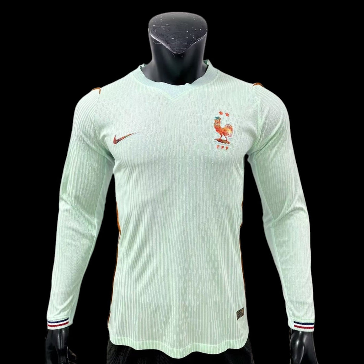 Maillot manches longues Équipe de France 25/26 version joueur — vue face