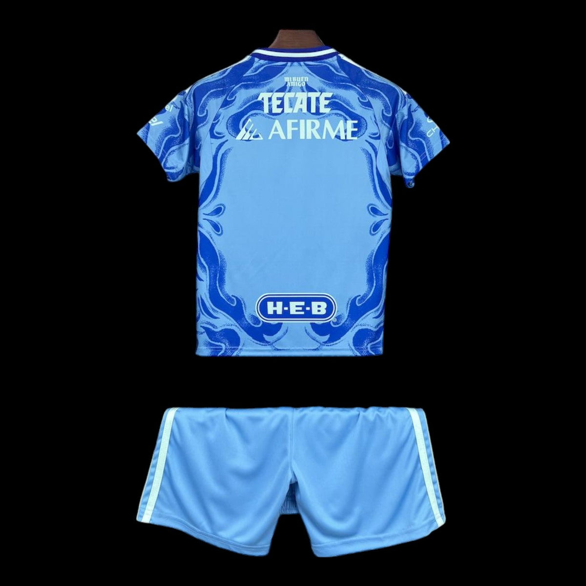 Maillot enfant Tigres Uanl 25/26 version fan — vue dos