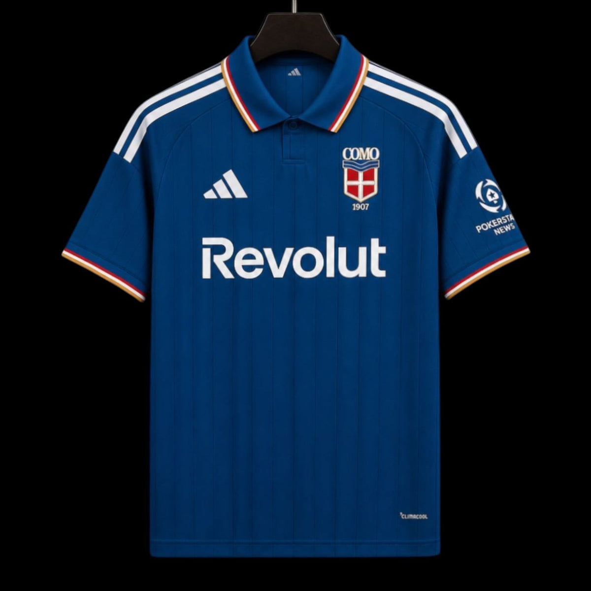 Maillot Como 26/27 version fan — vue face