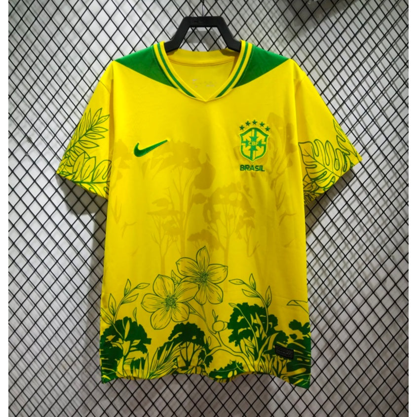 Maillot Brésil 2026 version fan — vue face