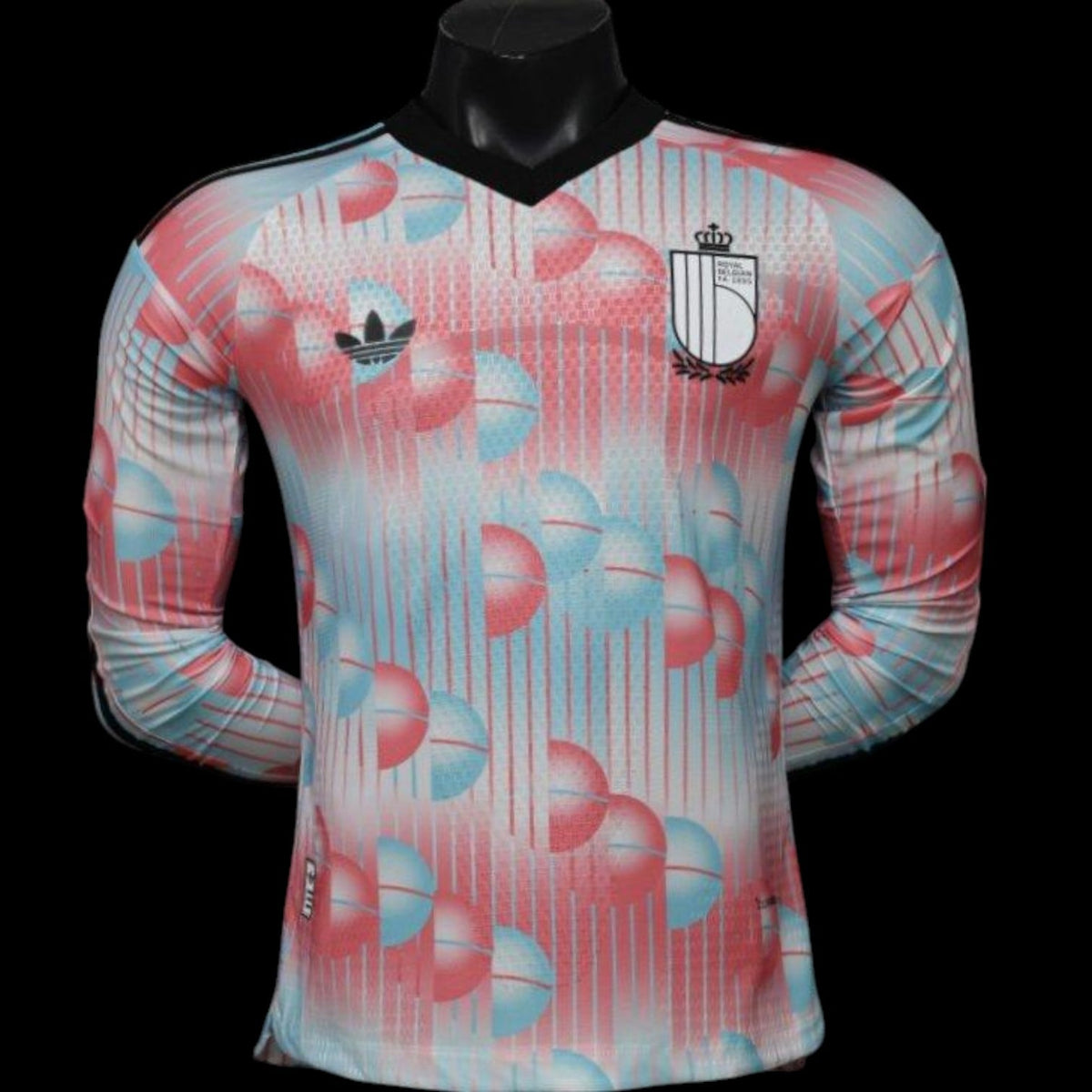 Maillot manches longues Belgique 26/27 version joueur — vue face