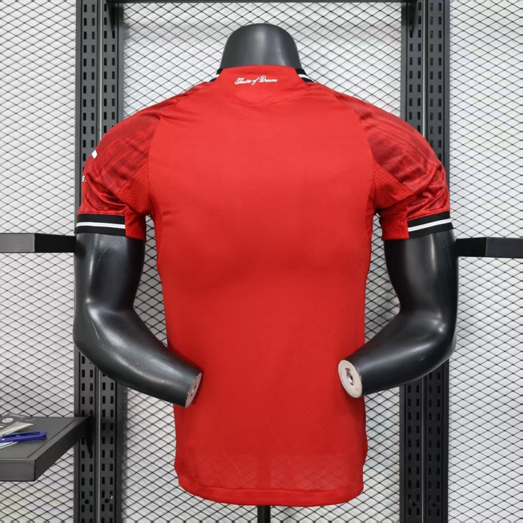 Maillot Manchester United 25/26 version joueur — vue dos