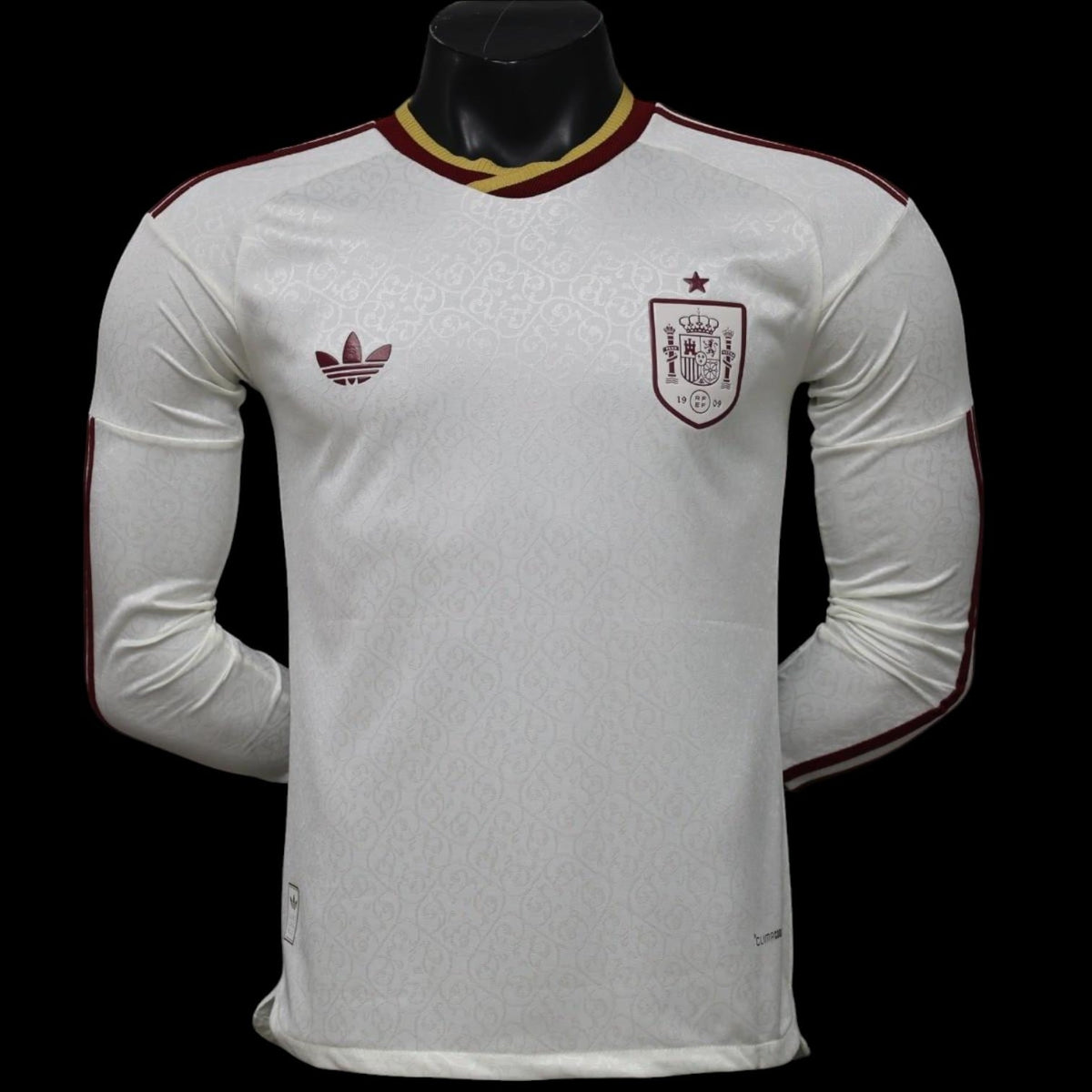 Maillot manches longues Espagne 26/27 version joueur — vue face