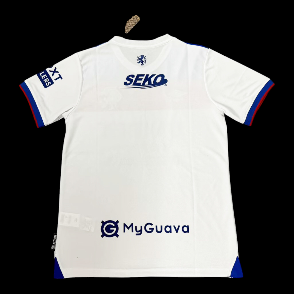 Maillot Rangers FC 25/26 version fan — vue dos