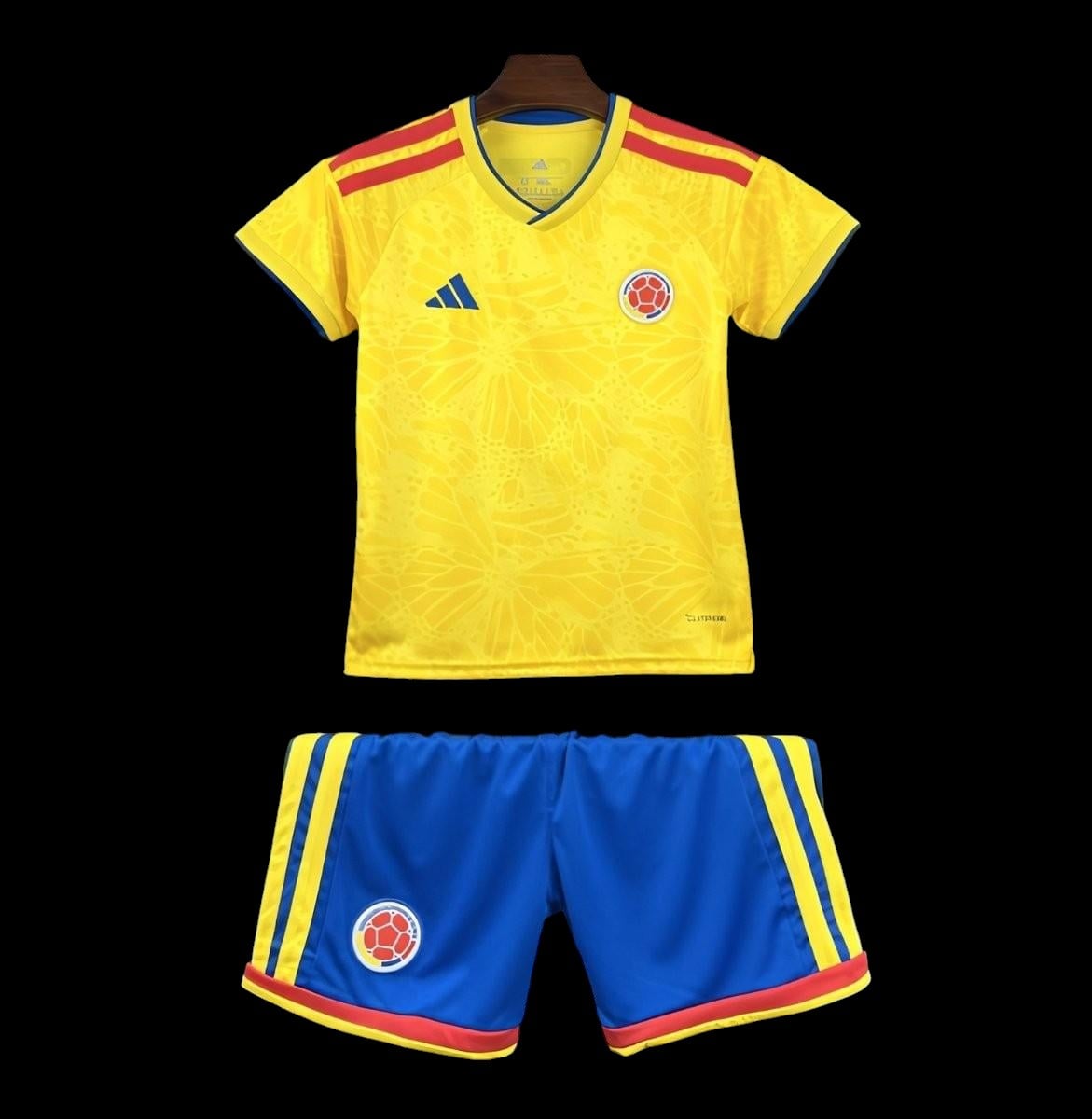 Maillot enfant Colombie 26/27 version fan — vue face