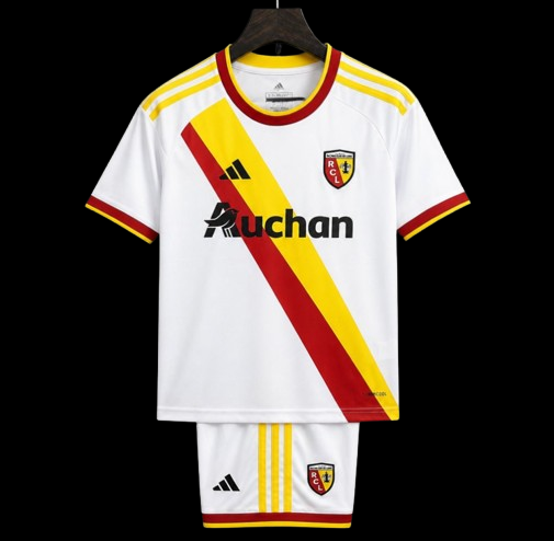 Maillot enfant RC Lens 26/27 version fan — vue face