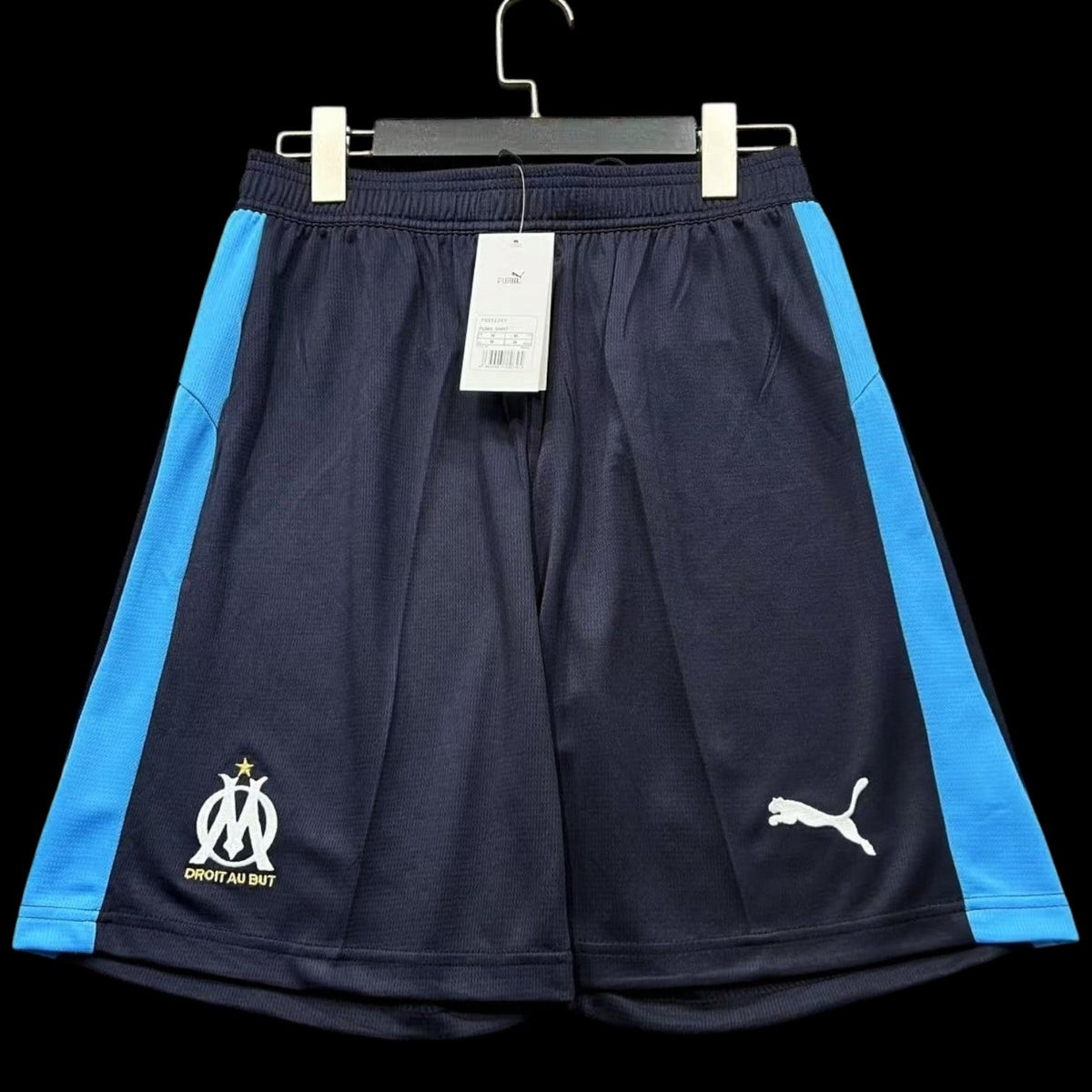 Short Olympique de Marseille 25/26 version fan — vue face