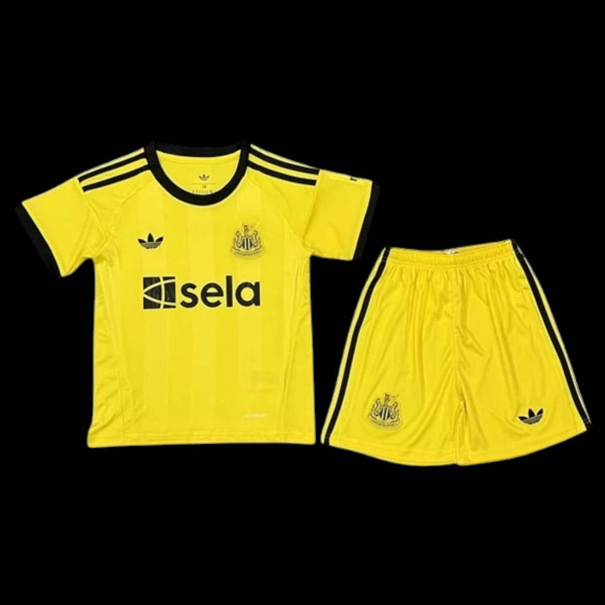 Maillot enfant Newcastle 25/26 version fan — vue face