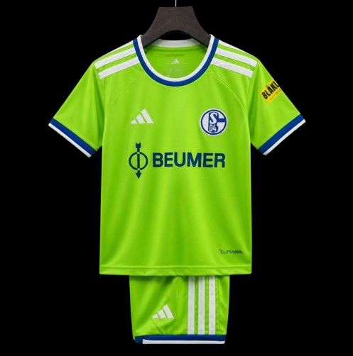 Maillot enfant Schalke 26/27 version fan — vue face