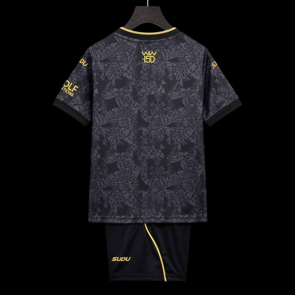 Maillot enfant Wolverhampton 26/27 version fan — vue dos