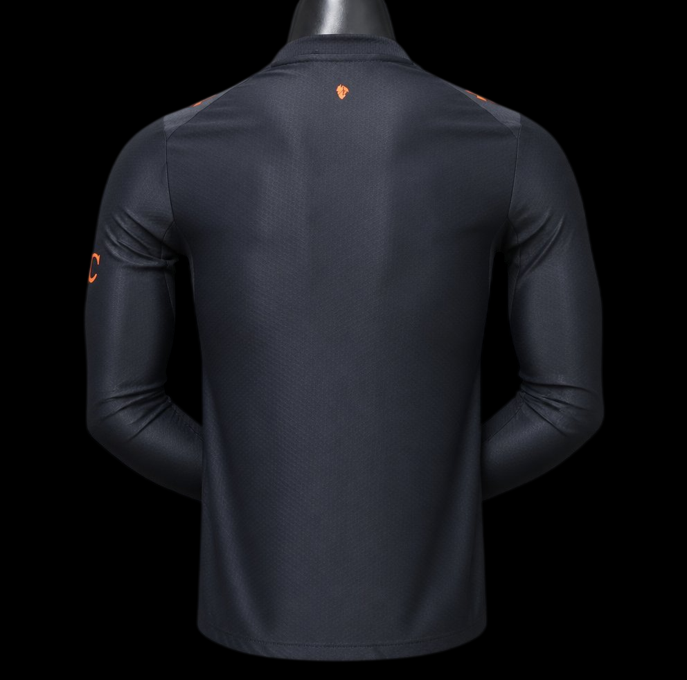 Maillot manches longues Milan AC 26/27 version joueur — vue dos