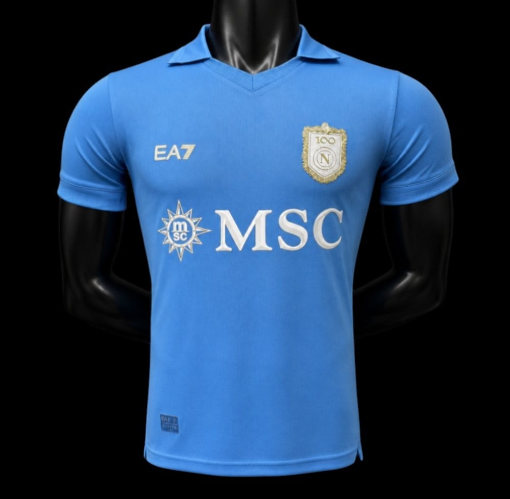 Maillot Naples 26/27 version joueur — vue face
