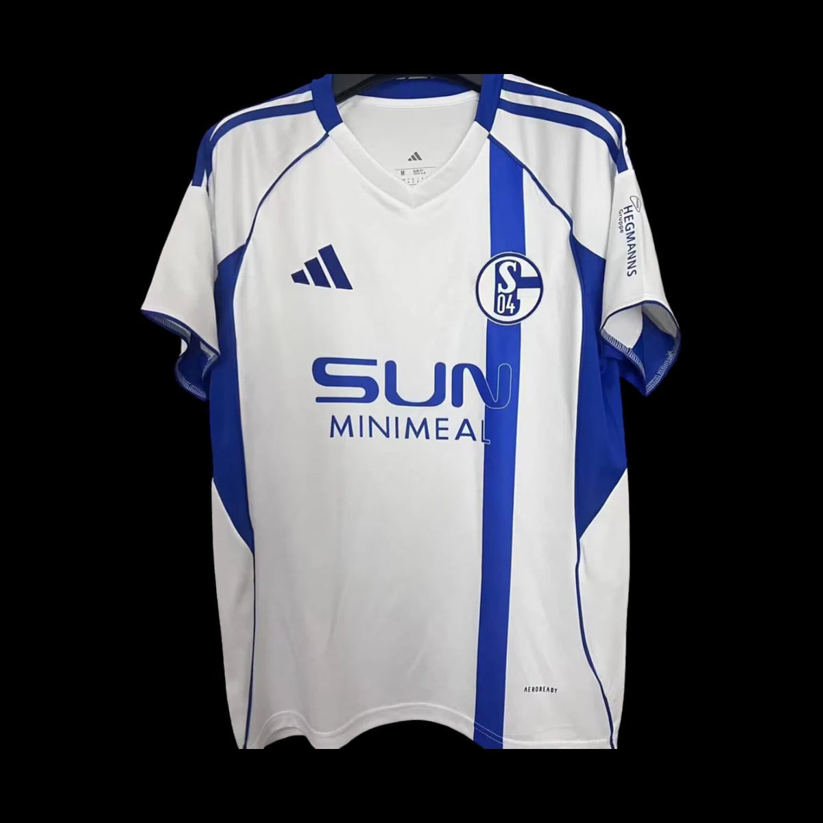 Maillot Schalke 25/26 version fan — vue face