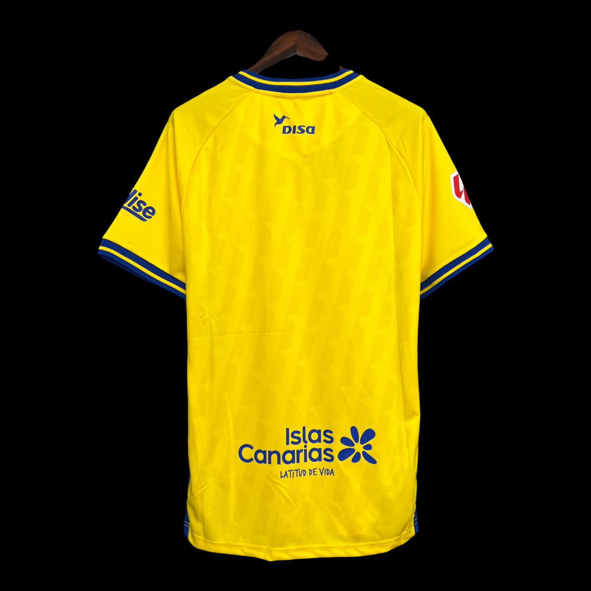 Maillot Las Palmas 25/26 version fan — vue dos