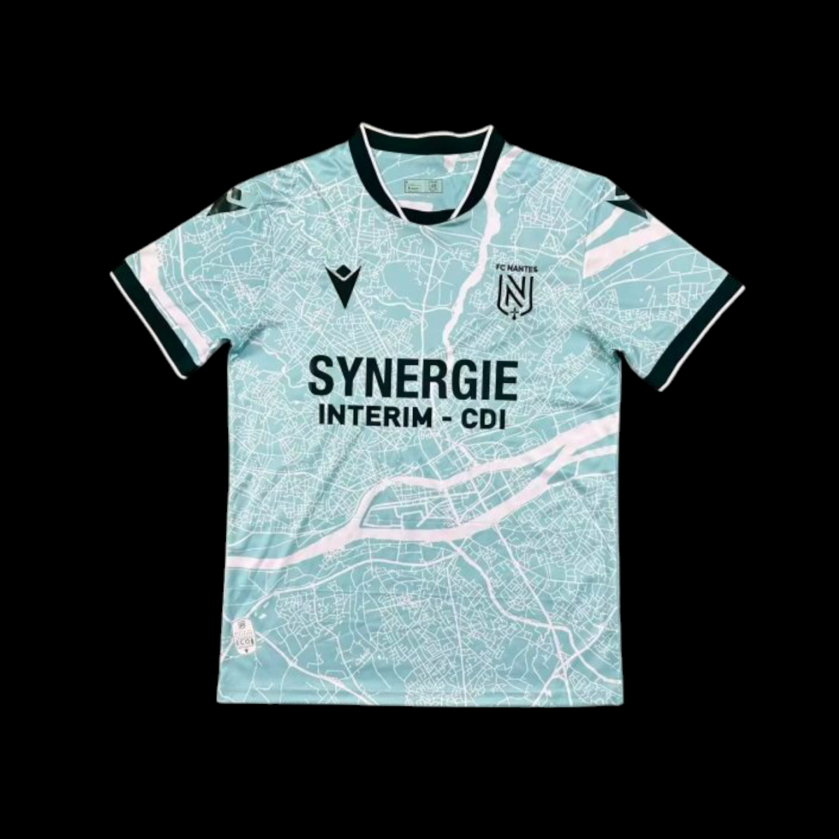 Maillot Nantes 25/26 version fan — vue detail