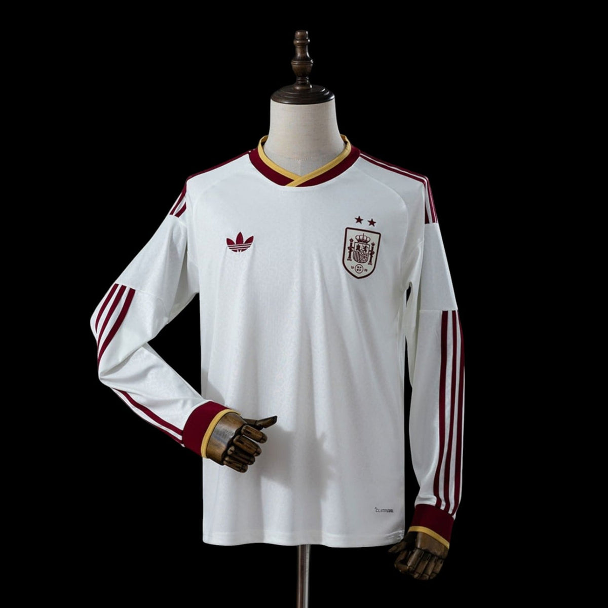 Maillot manches longues Espagne 26/27 version fan — vue face