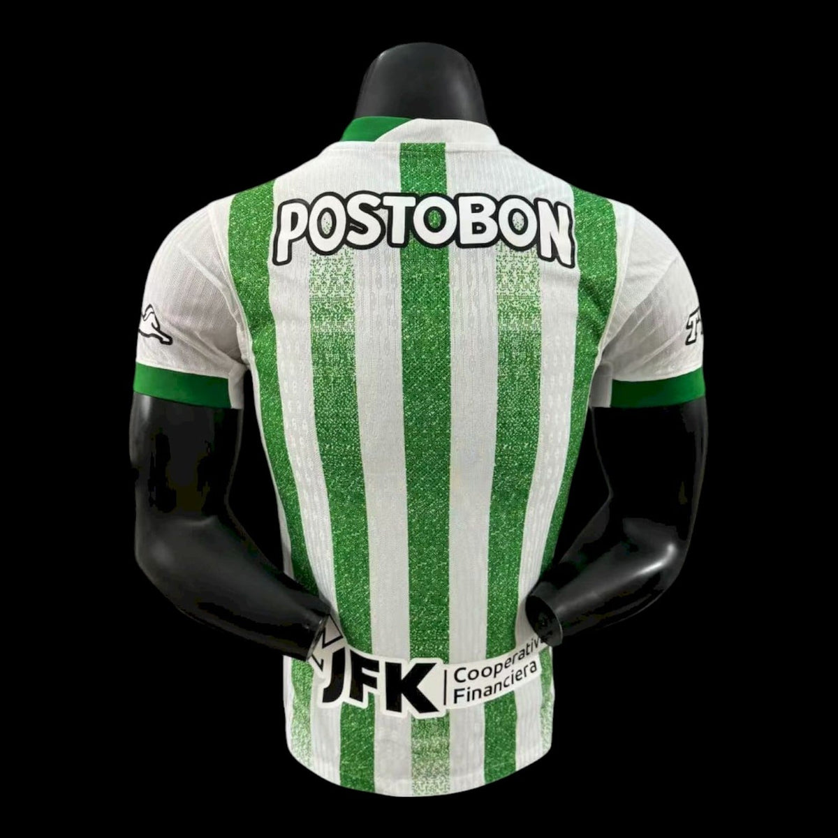 Maillot Atlético Nacional 25/26 version joueur — vue dos