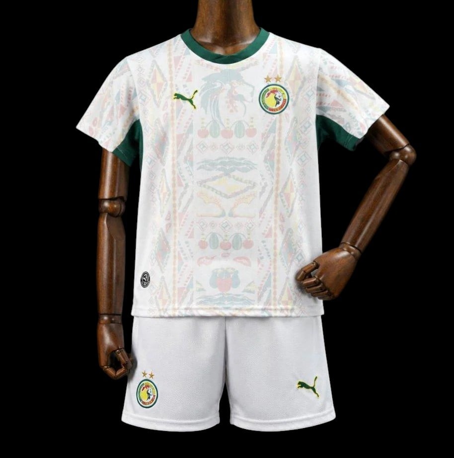 Maillot enfant Sénégal 26/27 version fan — vue face