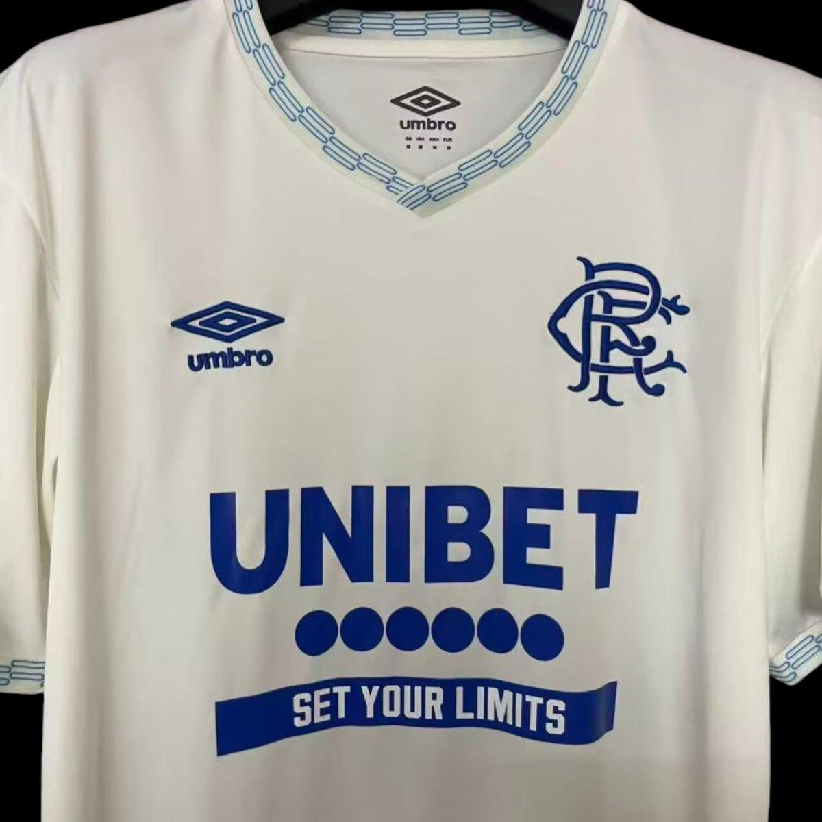 Maillot Rangers FC 26/27 version fan — vue detail