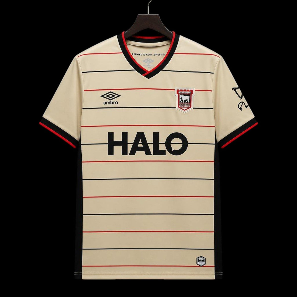 Maillot Ipswich Town 26/27 version fan — vue face