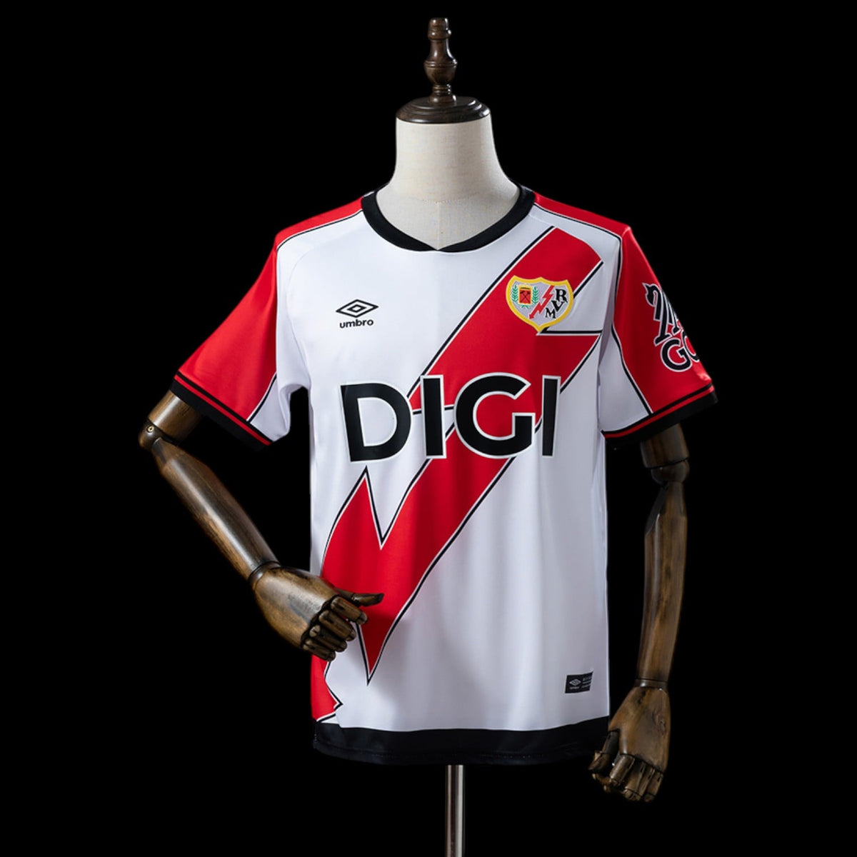 Maillot Rayo Vallecano 25/26 version fan — vue face
