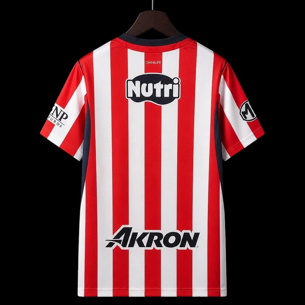 Maillot Chivas 26/27 version fan — vue dos