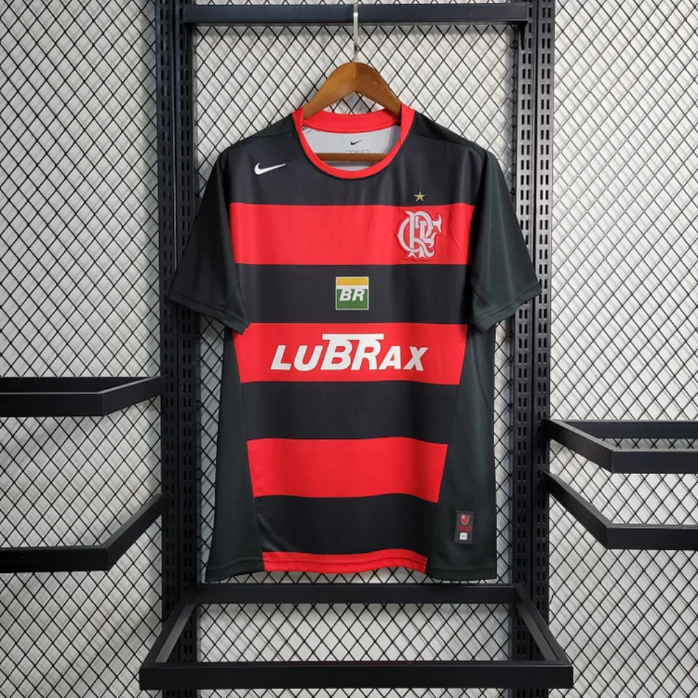 Maillot Domicile Flamengo Années 2000 Nike - Taille L - État Moyen, Rétro