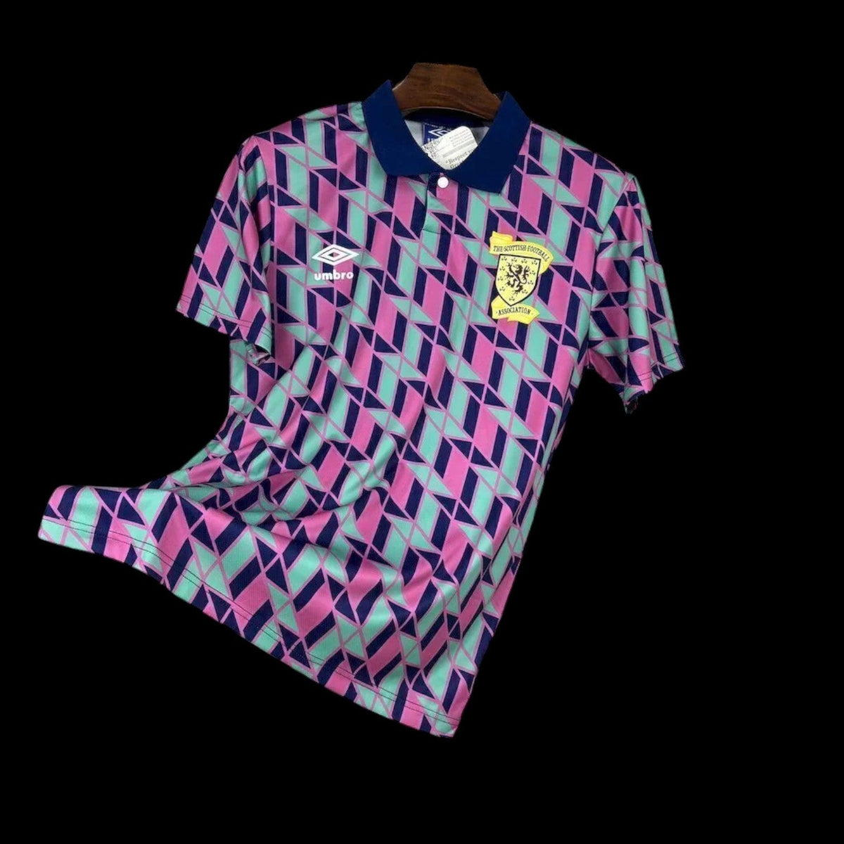 Maillot Écosse 88/89 version fan — vue face