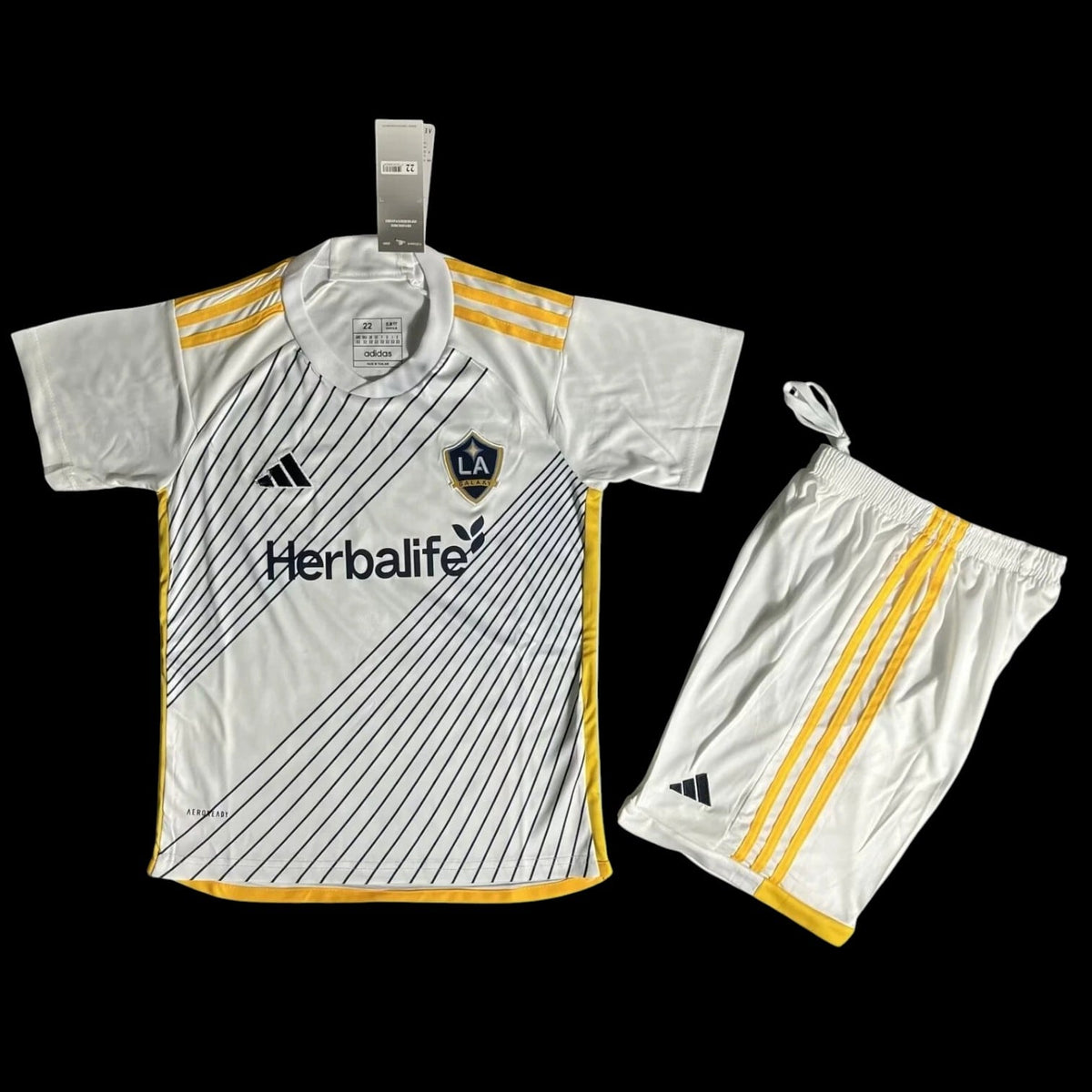 Maillot enfant Los Angeles Galaxy 24/25 version fan — vue face