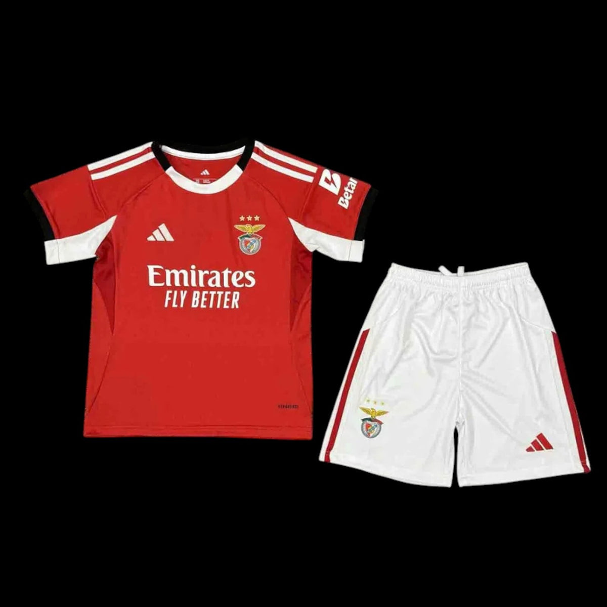 Maillot enfant Benfica 25/26 version fan — vue face