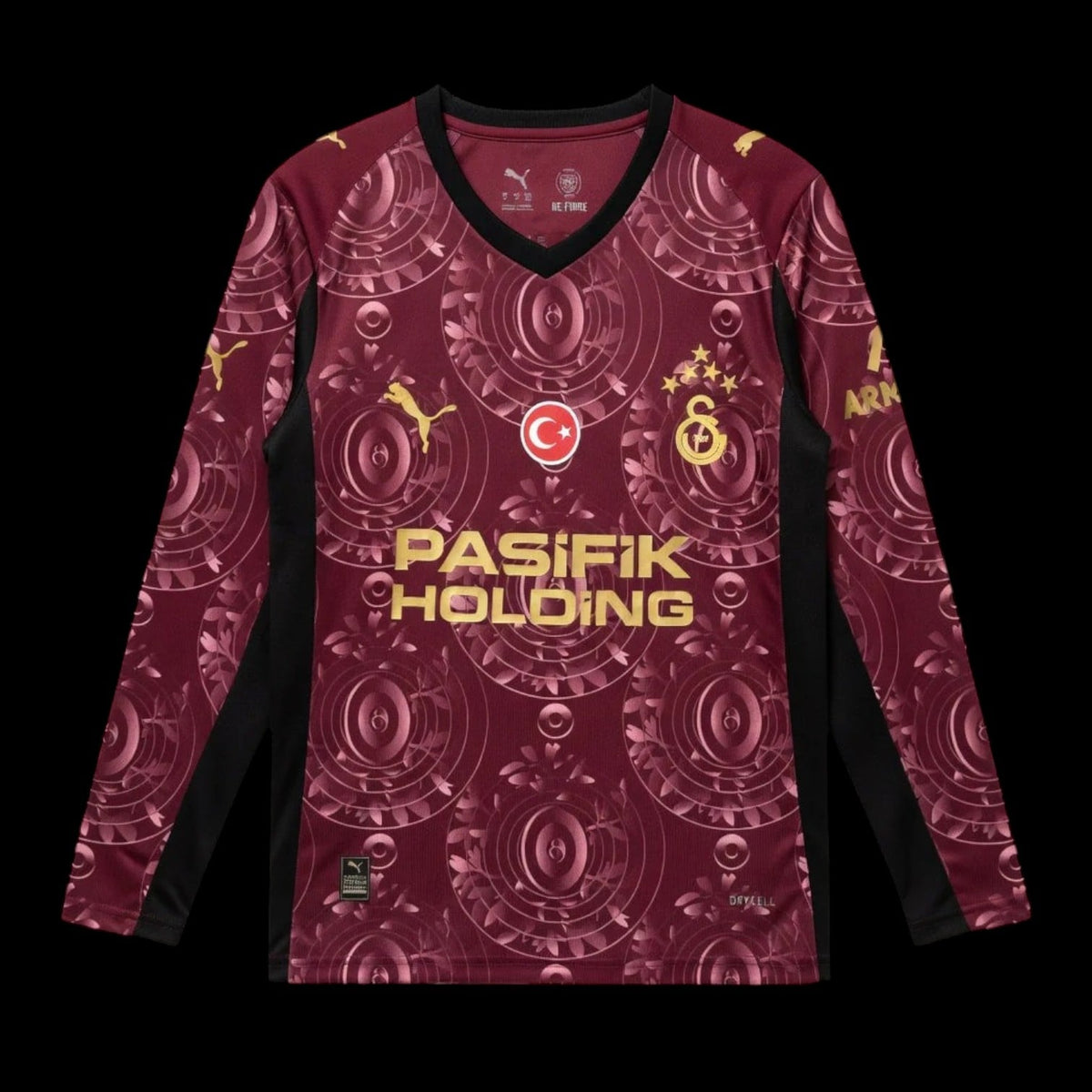 Maillot manches longues Galatasaray 25/26 version fan — vue face