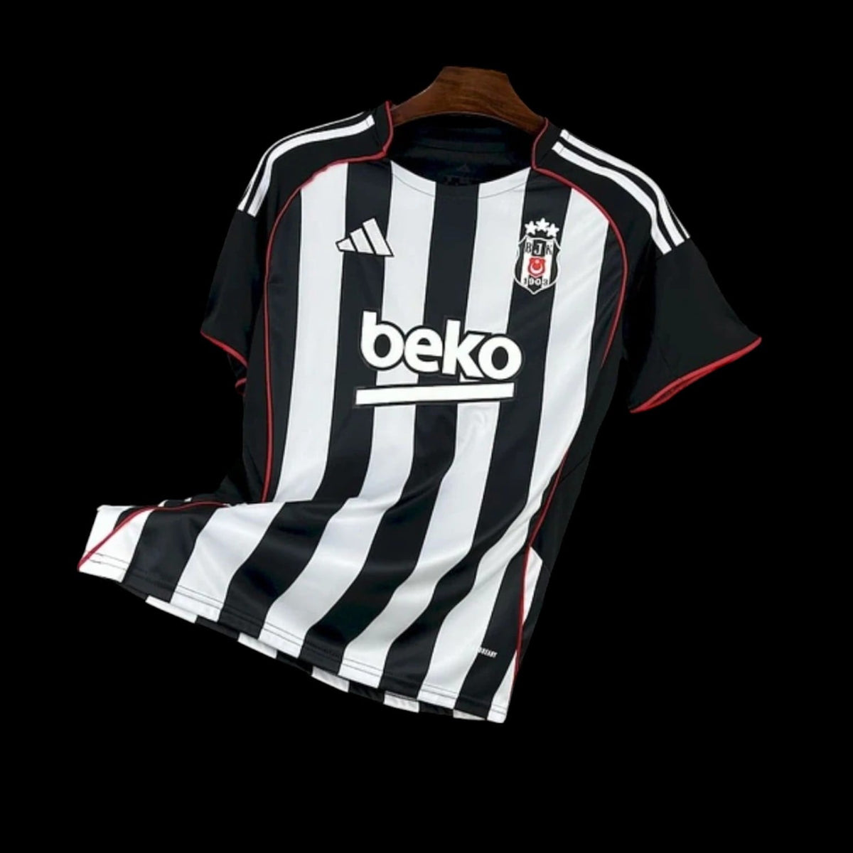 Maillot Besiktas 25/26 version fan — vue face