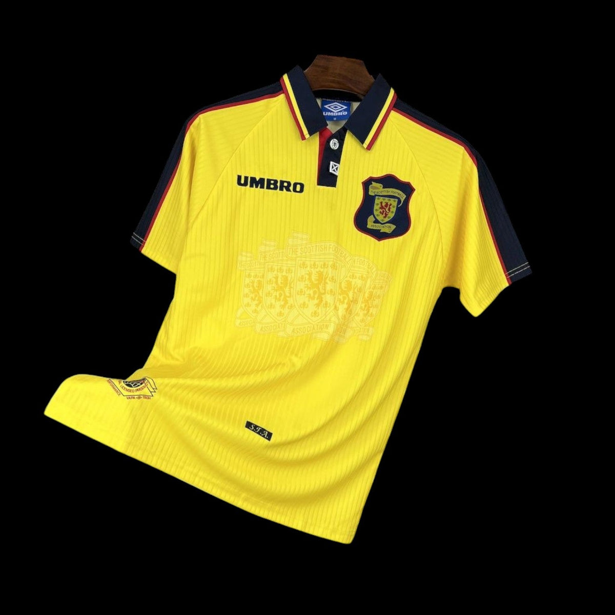 Maillot Écosse 96/98 version fan — vue face