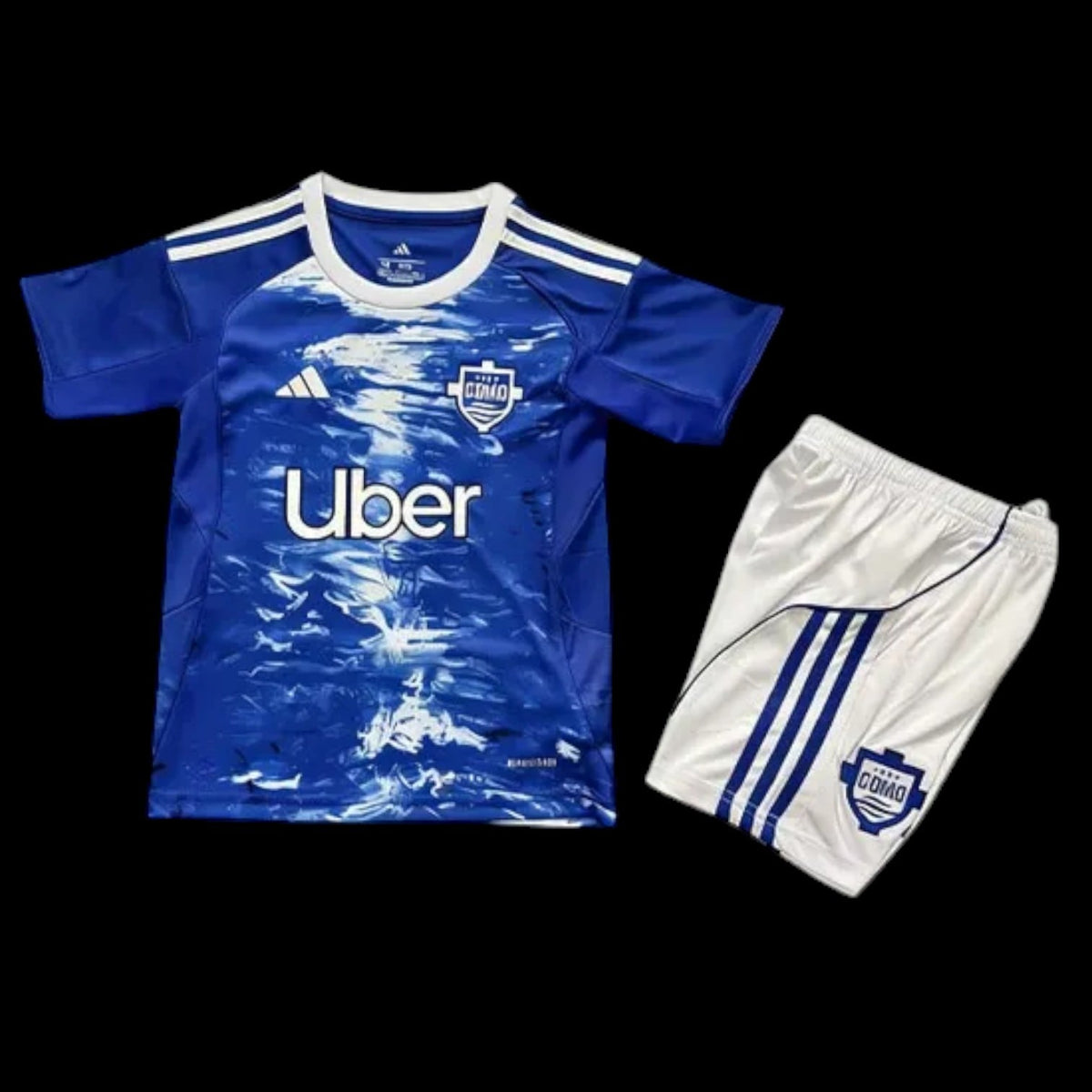 Maillot enfant Como 25/26 version fan — vue face