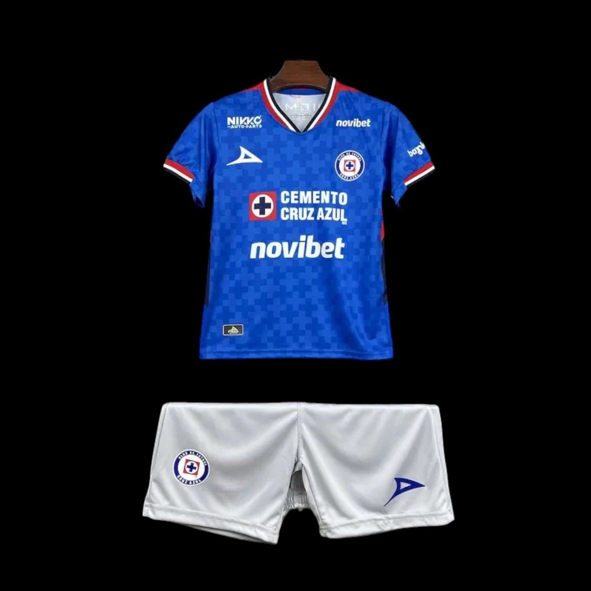 Maillot enfant Cruz Azul 25/26 version fan — vue face