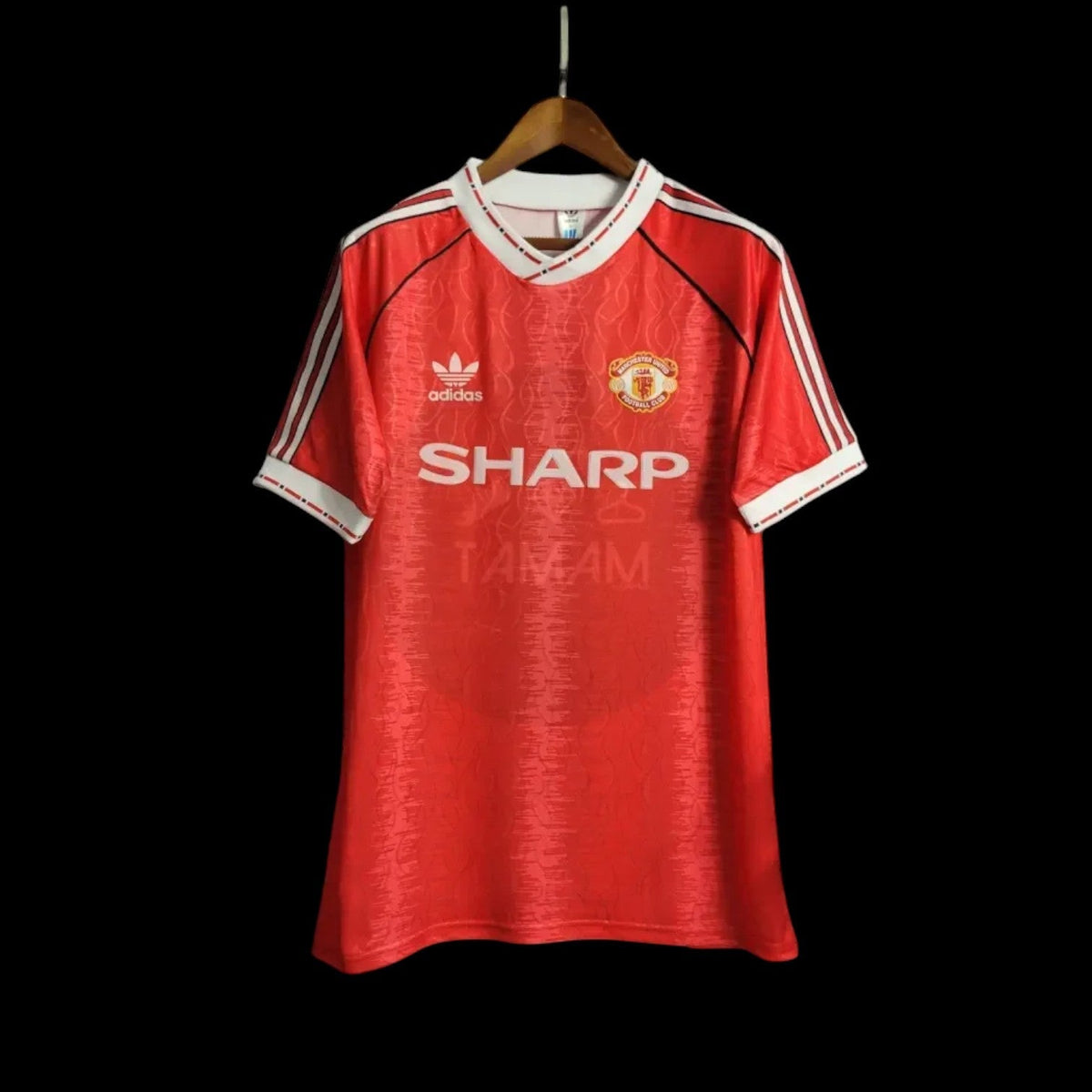 Maillot Manchester United 90/92 version fan — vue face