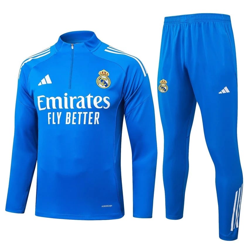 Survêtement Real Madrid version fan — vue face
