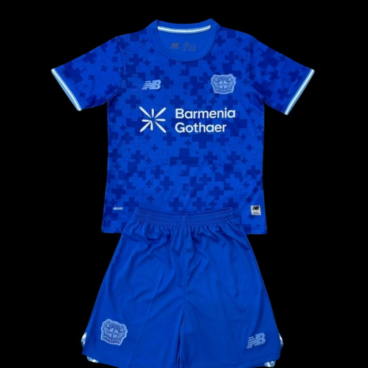 Maillot enfant Bayer Leverkusen 25/26 version fan — vue face