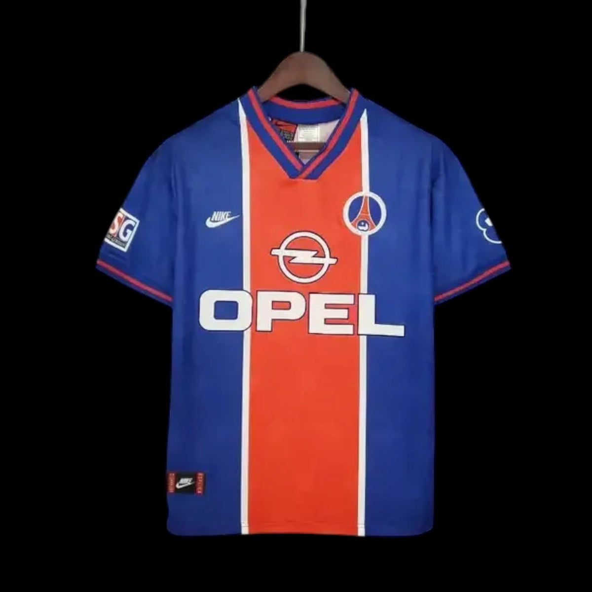 Maillot Paris SG 95/96 version fan — vue face
