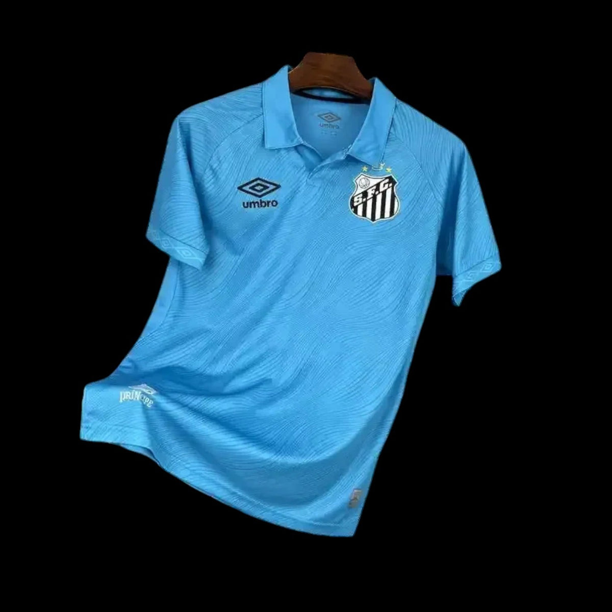 Maillot Santos 25/26 version fan — vue face