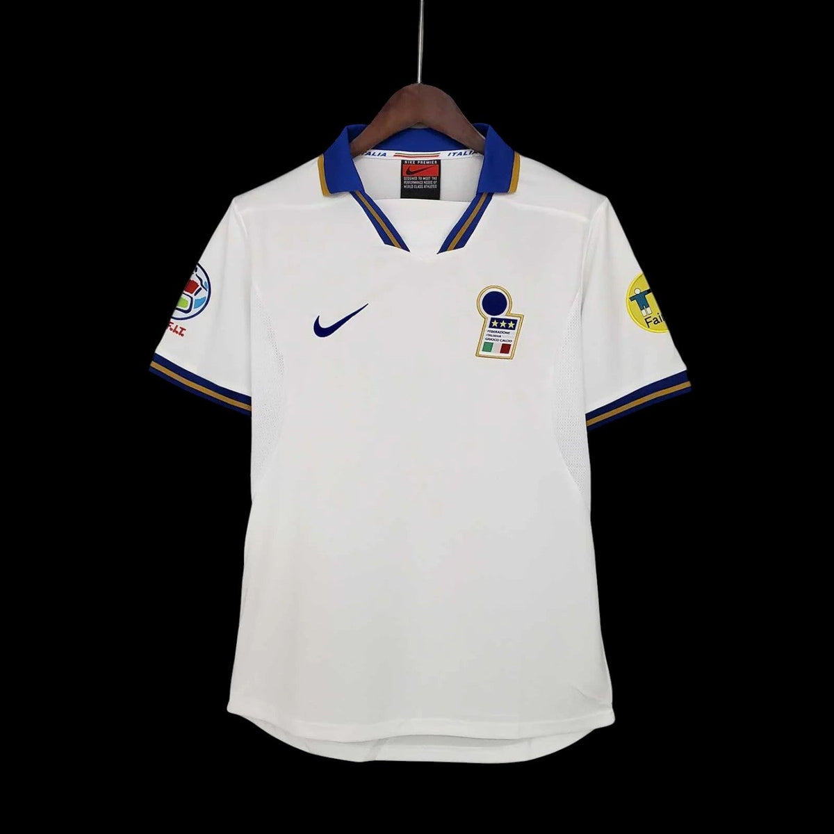 Maillot Italie 1996 version fan — vue face
