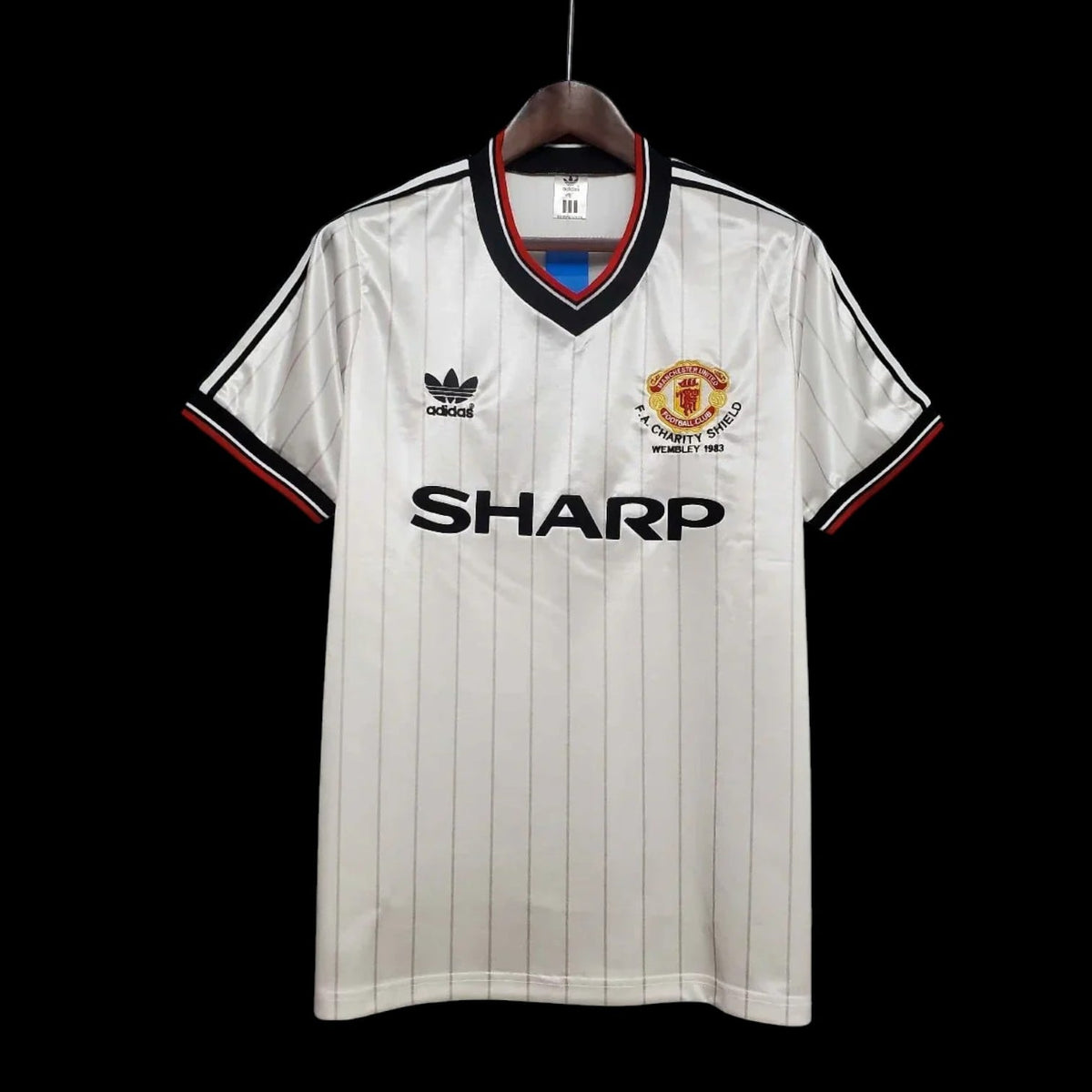 Maillot Manchester United 1983 version fan — vue face