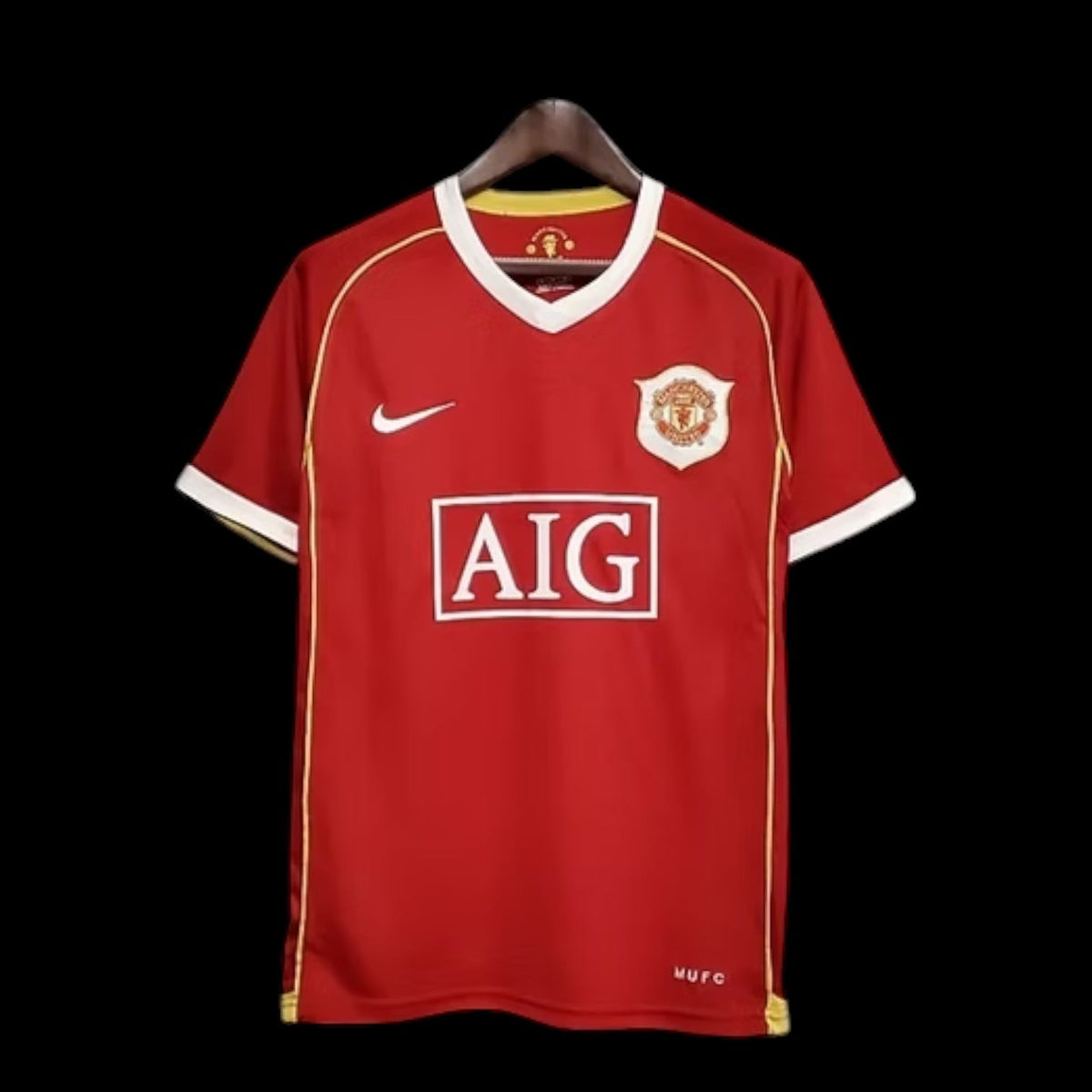 Maillot Manchester United 06/07 version fan — vue face